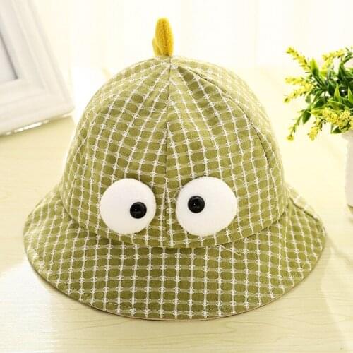The Cartoon Bucket Hat Fisherman Hat outdoor travel hat Sun Cap Hats for children boys and girls 62