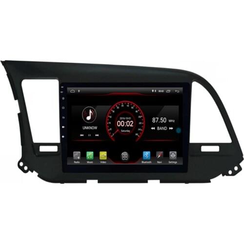 New coming ! Android 10 2.5D car dvd For hyundai ELANTRA 2016-2020 multimedia GPS Radio stereo gps navigation