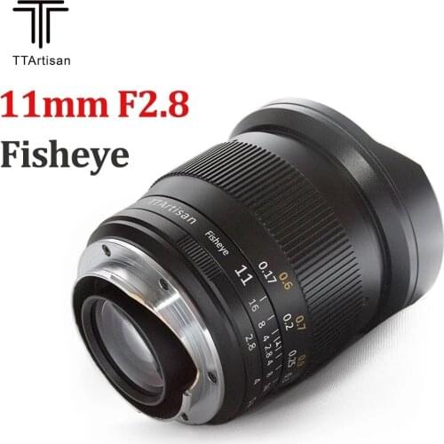 TTArtisan 11mm F2.8 Ultra-Wide Fisheye Lens for Leica L Sony E Canon RF Nikon Z mount Camera A7R3 A7S A7RII A6300 Z6 Z7 lens