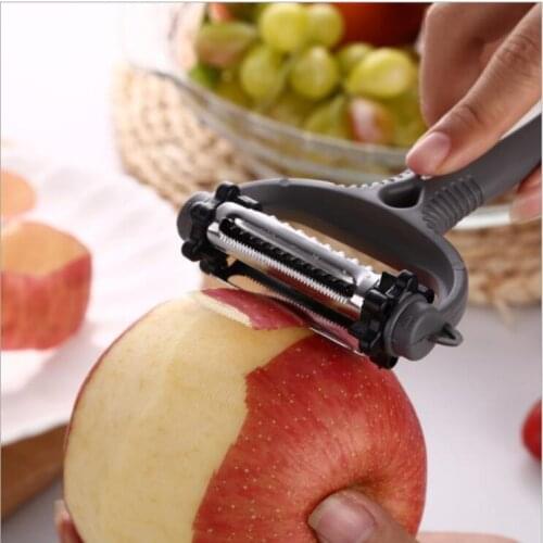 Multifunctional 360 Degree Rotary Kitchen Tool Vegetable Fruit Potato Carrot Peeler Grater Turnip Cutter Slicer Melon Gadget