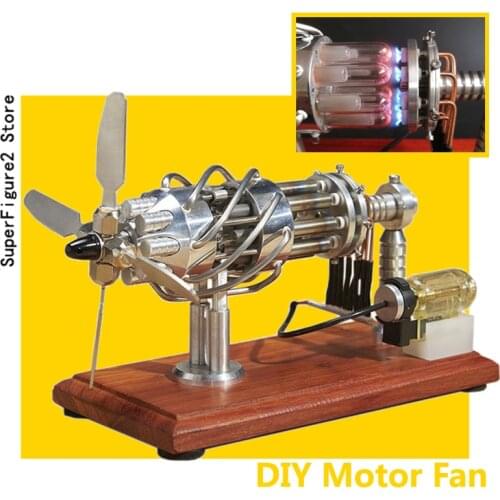 Factory Sales 16 Swashplate Stirling Engine Internal Combustion Engine Model Science and Education Model Birthday Gift