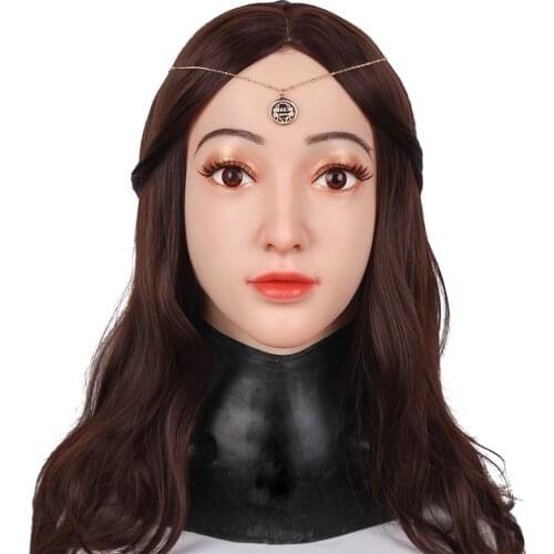3G Claire Face Mask Realistic Soft Silicone Female Mask for Masquerade Halloween Crossdresser Drag Queen Transgender Cosplay