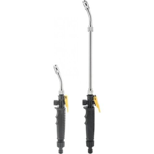 Adjustable Agricultural Sprayer Spray Gun Elbow Nozzle Stainless Steel Spray Bar for Garden Courtyard