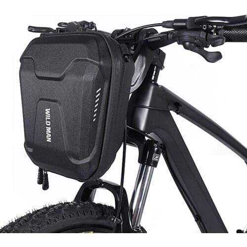 10.04X7.28X4.92" Bike Handlebar Bag Reflective Waterproof Bicycle Front Frame Bag Shoulder Bag 3L Large Capacity Cycling bags