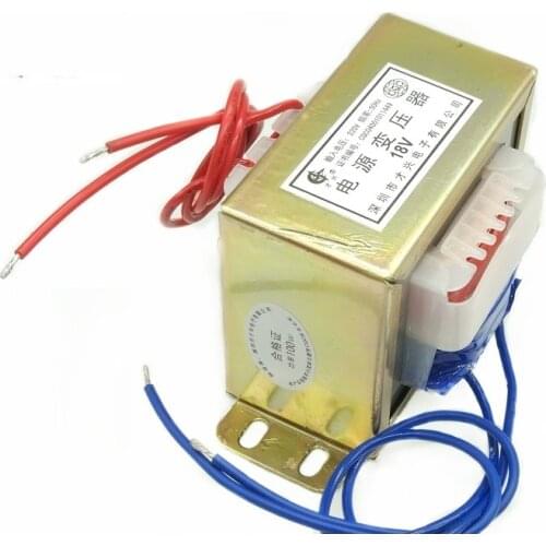 EI-100W type/transformer 220V to 18V AC 18V 5A 100W 100VA full copper core power transformer