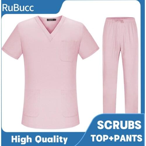 High Quality Unisex Hospital Doctor Worling Health Service Uniform Lab Work Clothes Pet Grooming Nurse Workwear Wholesale Suits