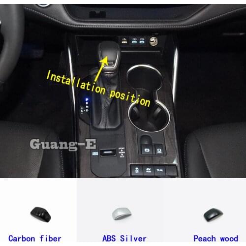 For Toyota Highlander 2020 2021 2022 Car Cover Inner Stick Styling Shift Knob Control Top Frame Trim Parts