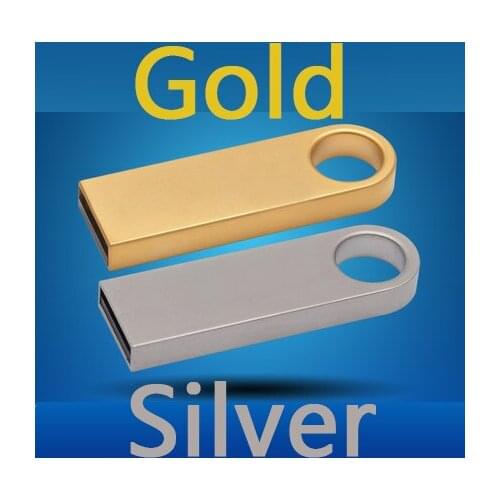 Mini Key USB Flash Drive Waterproof Metal Pen Drive 8GB 16GB 32GB 64GB 128GB Memory Stick Pendrive Flash Card 1TB 2TB Gift 2.0