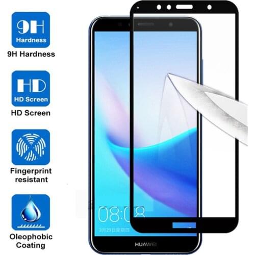 3D Protective Glass For Huawei Honor 7A Pro AUM-L29 AL00 AL20 7C Pro 7A DUA-L22 5.45'' Y6 2018 5.7" Cover Case Screen Protector