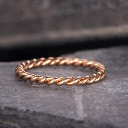 3pcs gold color black stackable promise fashion eternity band rings for wedding women gift finger wholesale jewelry R4692