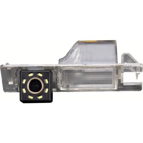 Misayaee Car Rear View Reverse Parking Camera Golden 8 LED for Chevrolet Malibu/Buick Excelle XT/Regal/Fiat Grande Punto / Doblo