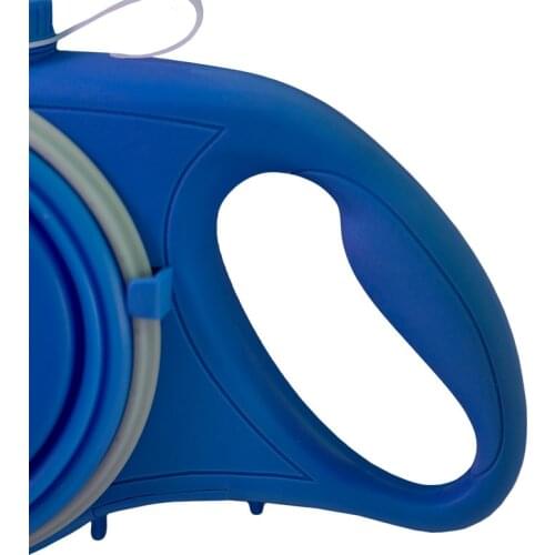 Multifunction Pet Dog Leash with Built-in Water Bottle Bowl Waste Bag Dispenser ALI88