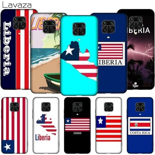 Lavaza K80 Liberia National Flag TPU Soft Case for Redmi Note 5 6 6A 7 7A 8 8T 8A 9 9A 9C 9S K20 K30 Poco X2 Pro Max