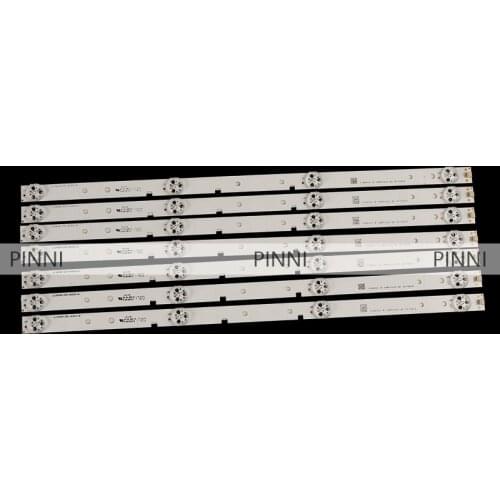 Original for hisense LED43K3100 LED43H1600 LED42K1800 light strip 4 lights 7 aluminum substrate