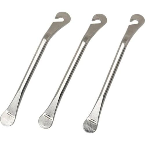 Stainless Steel Bicycle Tire Opener Practical Curved Tyre Tire Lever Bike Bicycle Wheel Remover Repair Tools Cycling Accessories