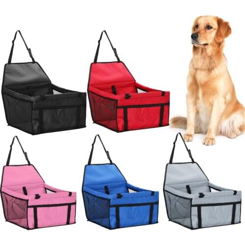 Pet Dog Carrier Pad Waterproof Dog Seat Bag Basket Pet Products Safe Carry House Cat Puppy Bag Dog Car Seat
