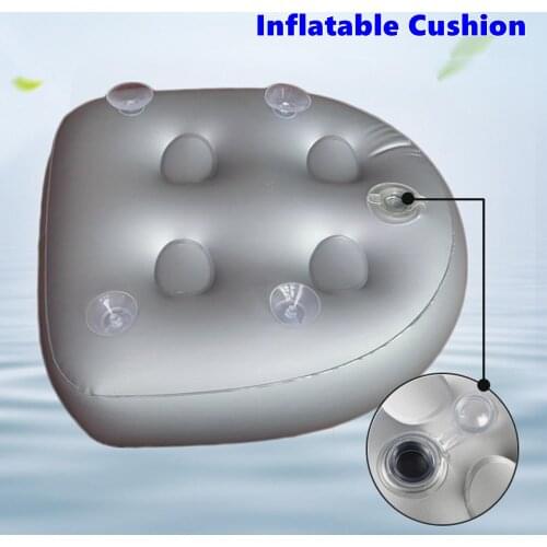 Relaxing Massage Mat Inflatable Water Injection Pad Bathtub Seat Spa Cushion Soft Inflatable Cushion For Bathing Pool