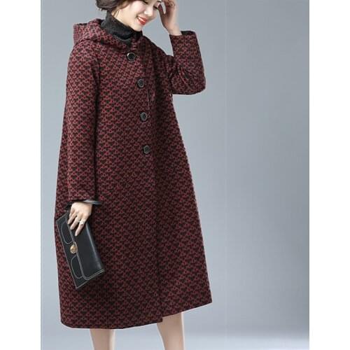 RTYFVH Women's Hooded Coats