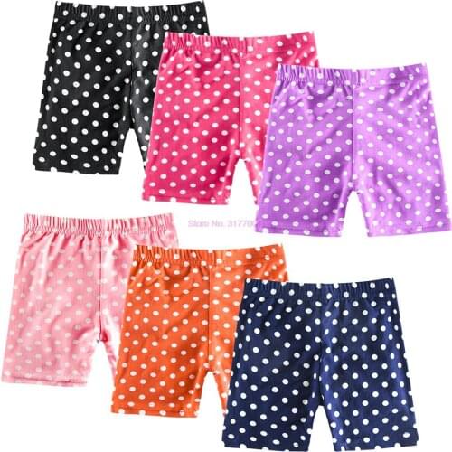 100pcs Cotton Kids Girls Shorts Pants for 3-10 Years Children Underpants Anti-fade fashion shorts Boxer Briefs Short Beach Pants