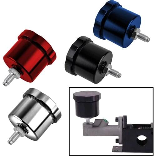 Universal Car Front Hydraulic Drift Handbrake 7/16-20 Oil Tank Can E-Brake Fluid Reservoir Aluminum Alloy