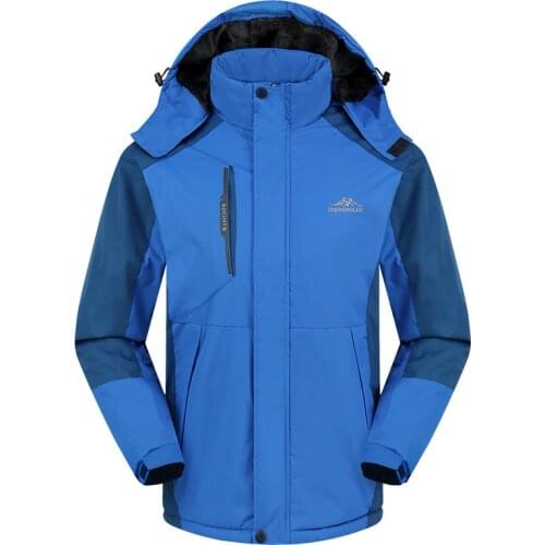 Thickened plus velvet and cotton mountaineering men and women couples outdoor riding