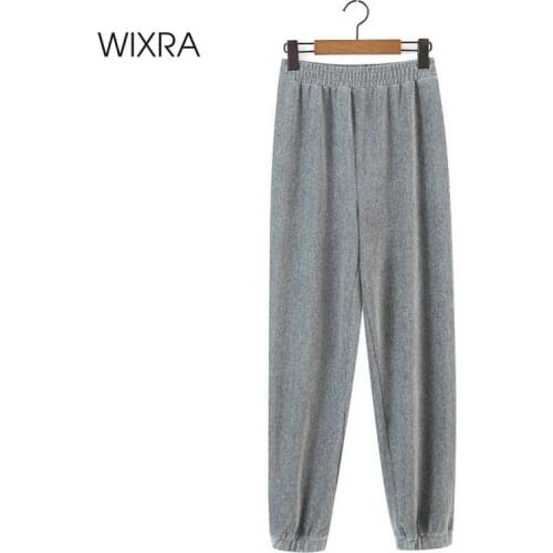 Женские вельветовые брюки Wixra China At AliExpress