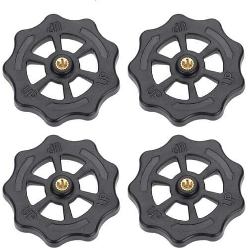 4PCS Hot Bed Platform Knob Upgraded Big Hand Twist Leveling Nut for CR-10 CR-10s