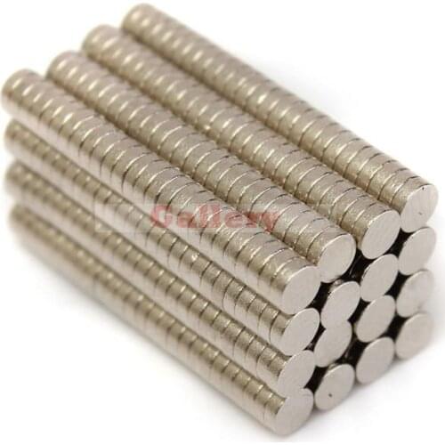 500pcs N35 Strong Magnets 3mmx1mm Mini Disc Rare Earth Neodymium Magnets For Craft Models