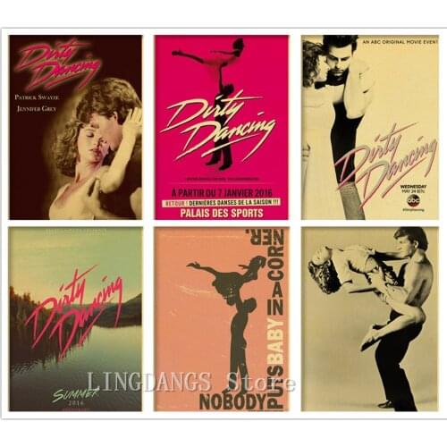 5d Diy Diamond Painting Vintage Poster Dirty Dancing Classic Movie Cross Stitch Diamond Mosaic Embroidery Kits Home Decor Gift