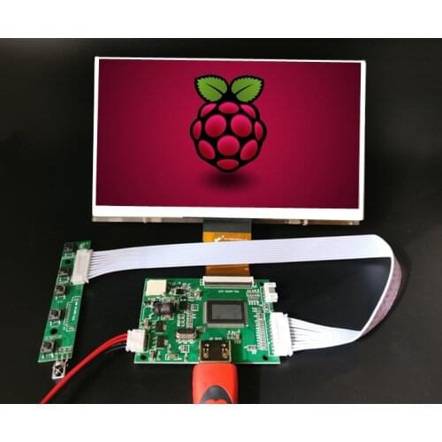 7 Inch Screen Display LCD TFT Monitor With Driver Control Board HDMI-Compatible for Android Orange Raspberry Pi 2 3