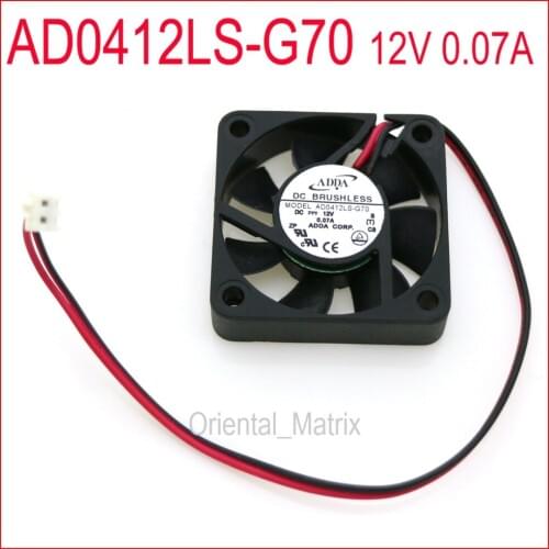 Free Shipping AD0412LS-G70 4010 12V 0.07A 4cm 4010 Cooler Cooling Fan