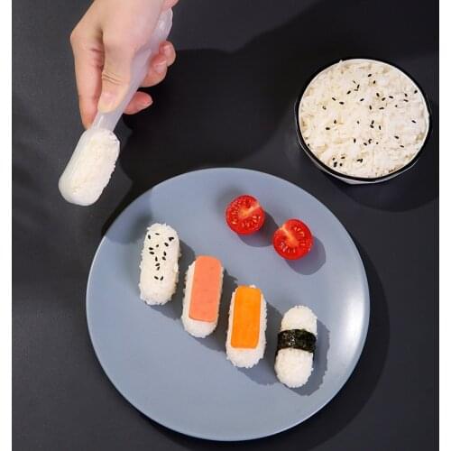 Household Hand-Held Warship Sushi Grinder Rice Press Cooking Japanese Rice Ball Easy Sushi Kit Maker Kitchen Tools