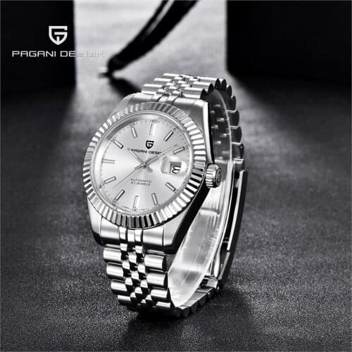 Pagani Design 2021 New Top Casual Fashion Men' Automatic Mechanical Watch Luxury Sapphire Stainless Steel Waterproof Clock Reloj