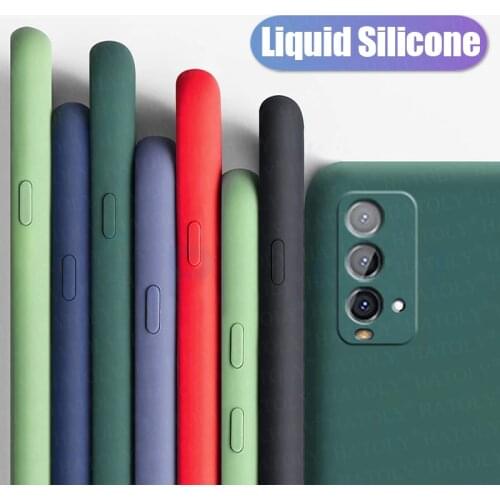 For Xiaomi Redmi 9T Case Redmi Note 9 T Cover Original Liquid Silicone Soft TPU Shockproof Phone Bumper For Xiaomi Redmi 9T Case