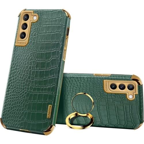 Full Phone Cover Case For Samsung Galaxy A 52 72 12 Note20 Ultra Crocodile Leather For Samsung Galaxy S21 S20 FE Plus Ultra Capa