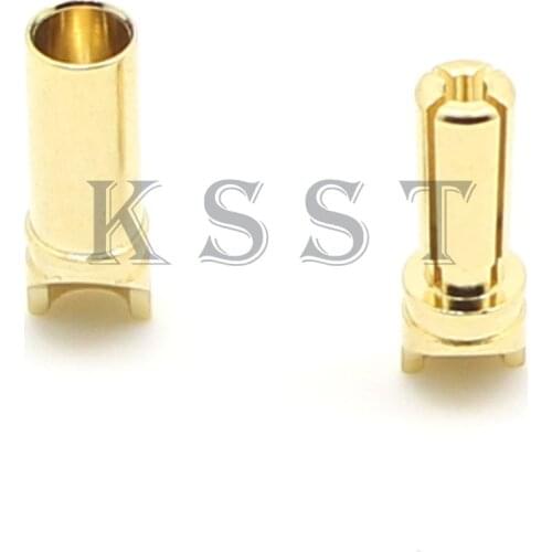 GC3514 Free Shipping 20pairs/lot New 3.5mm Gold Plated Bullet Connector for ESC Motor Lipo RC battery Part Good Quality