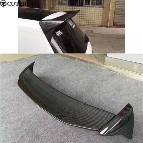 Roof Wing Aspec style Golf 7 MK7 Car Styling Carbon Fiber Rear Spoiler Lip for Volkswagen VW Golf 7 Aspec 2014UP