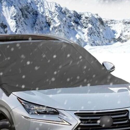 Car Windshield Cover Sun Shade with Suction Cup Protective Snow Ice Dust Frost 87HE
