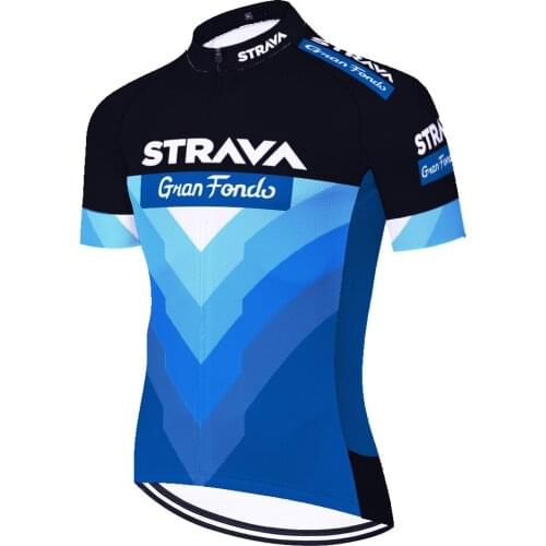 Men cycling jersey Strava bike jersey Team Cycling Clothing Summer bike shirt Men mallot ciclismo hombre verano 2021