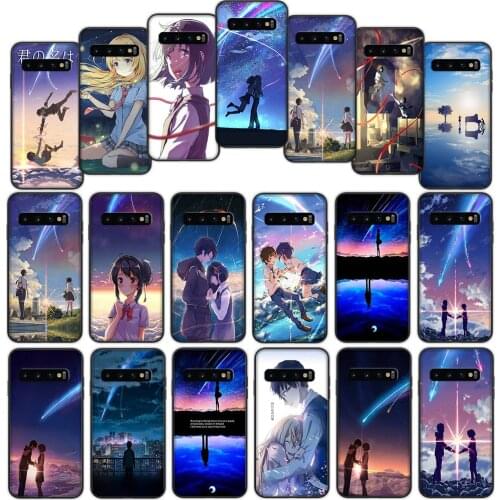 Anime Your Kimi no Na wa Soft Cover Case for Samsung Galaxy Note 10 20 Ultra S10 Plus S10e Lite
