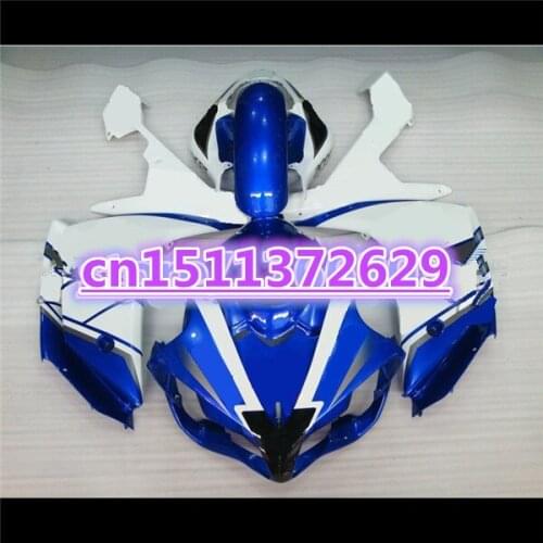 NEW ABS Fairings for YZF R1 07 08 YZF-R1 07-08 blue white YZF1000 R1 07 08 YZF R1 2007 2008 fairing kits-Dor for Yamaha