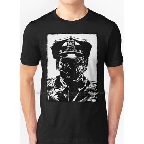 Officer Psycho T Shirt 100% Pure Cotton Horror Horror Film Movies Maniac Cop Matt Cordell Slasher Robert Zdar