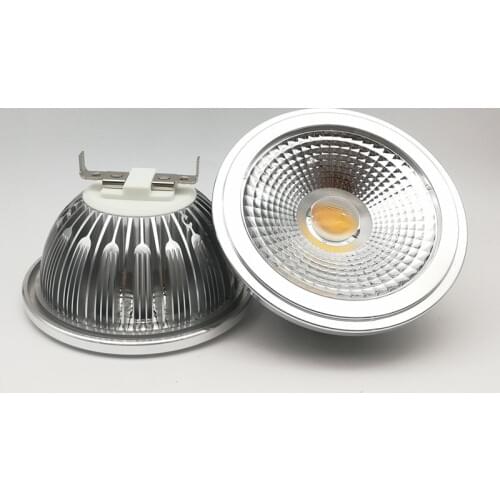 ROSTSTAR AR111 15W Aluminum LED COB Downlight G53 and GU10 Base Lamp Spotlight DC12V AC110-240V AR111 LED Bulb Lights for home