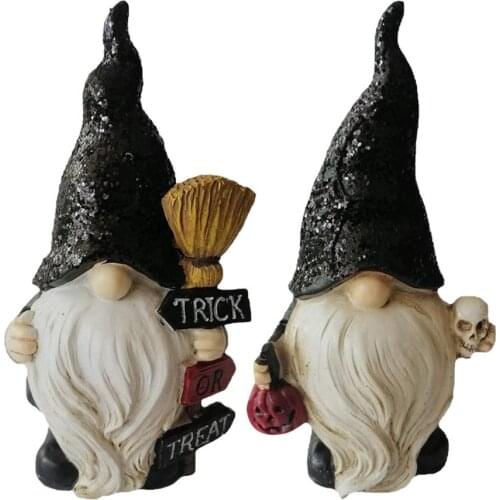 Garden Goblin Dwarf Gnomes Statue Courtyard Ornaments Resin Micro Landscape Outdoor Miniature Resin Figurine Ornament Home Decor