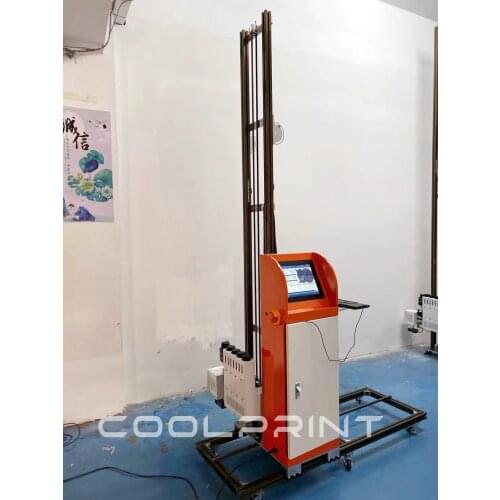 Touch Screen PC Build In Wall Printing Machinery Equipment 3d Wall Printer Vertical