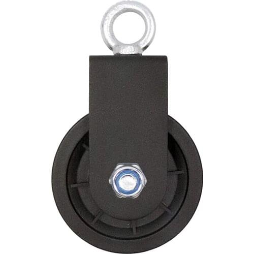 Heavy Duty Pulley, Fitness Pulley 360 degree Rotation Traction Wheel for Home/Gym Equipment or Lifting Blocks