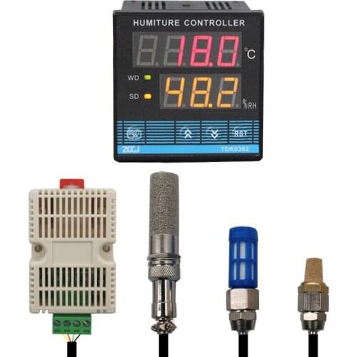 TDK0302 Temperature and humidity controller with DC volltage output SSR output with sensor