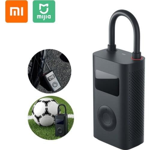 Xiaomi Mijia Smart Electric Inflator Pump Digital Tire Pressure Detection Built-in Battery Portable for Bike Car Football