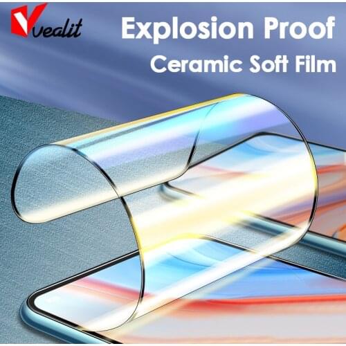 Explosion-proof Ceramic Soft Film for Oppo Reno 6 5 4 2Z 2F A74 A73 A33 A52 A53s A55 Screen Protector Realme 8 7 6 Pro Film