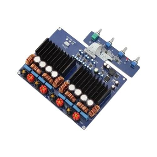 2.1 channel 1200w Original TAS5630/OPA1632DR/ TL072 Class D Digital Amplifier board 330UF/100V*4